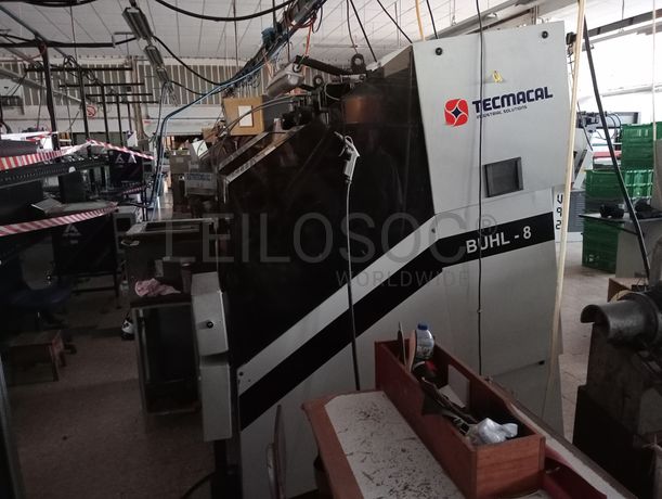 Máquina de Agrafar e Rentear · Máquina de Fechar Calcanheiras · Reativador