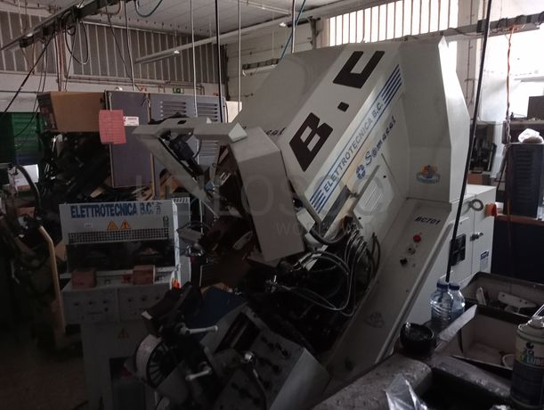 Máquina de Montar Bicos · Reativador · Máquina de Testeiras