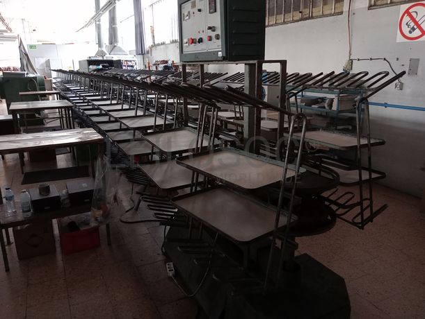 Transportador · Máquina de Canos · Escovadeira