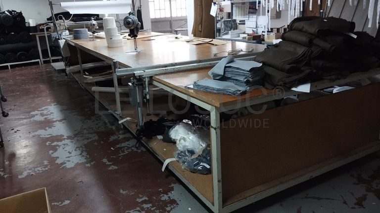 Vestuário · Matérias-Primas · Equipamentos Indústria Têxtil · Equipamento de Escritório