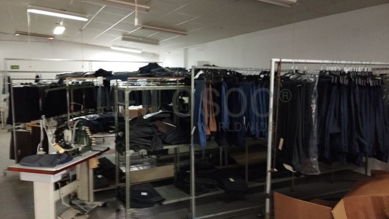 Vestuário · Matérias-Primas · Equipamentos Indústria Têxtil · Equipamento de Escritório