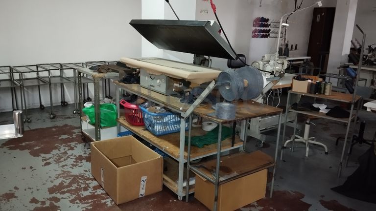 Vestuário · Matérias-Primas · Equipamentos Indústria Têxtil · Equipamento de Escritório