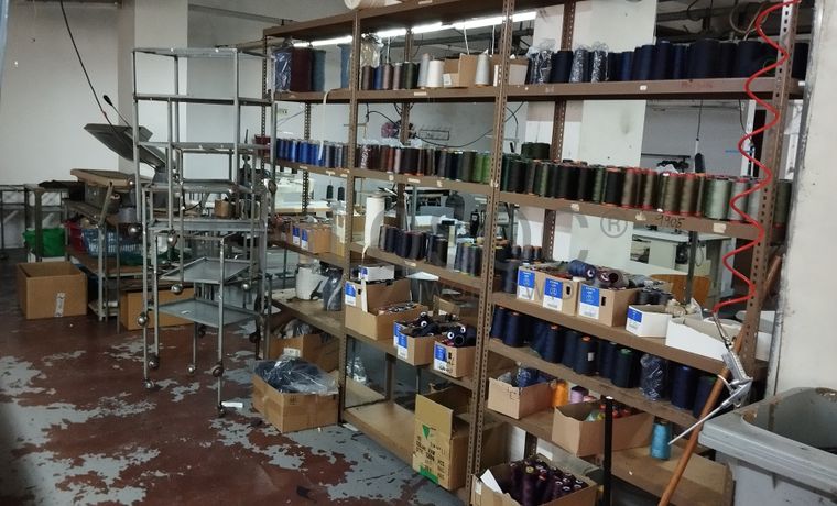 Vestuário · Matérias-Primas · Equipamentos Indústria Têxtil · Equipamento de Escritório