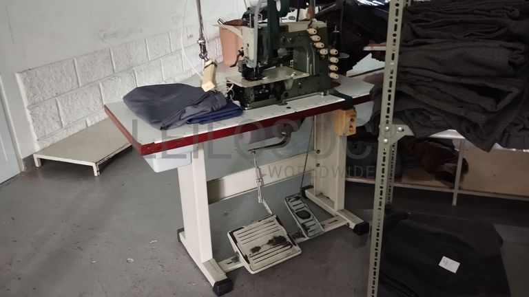 Vestuário · Matérias-Primas · Equipamentos Indústria Têxtil · Equipamento de Escritório