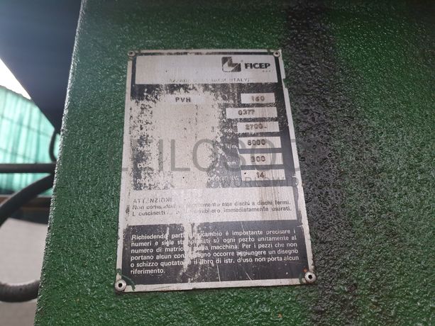 Prensa Ficep PVS · Forno Maestri