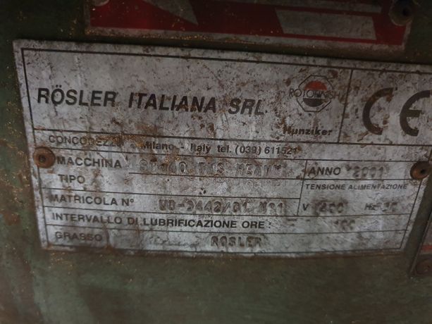 Máquina Secar por Vibração a Seco Rosler