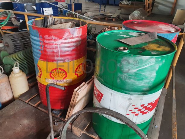 Bidões · Peças Diversas · Porta Paletes · Bancada