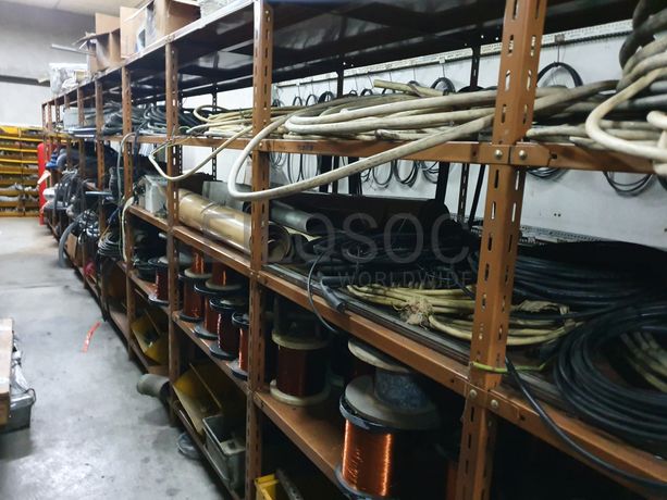 Compressor · Cobre · Polis · Molas · Óleos · Estantes