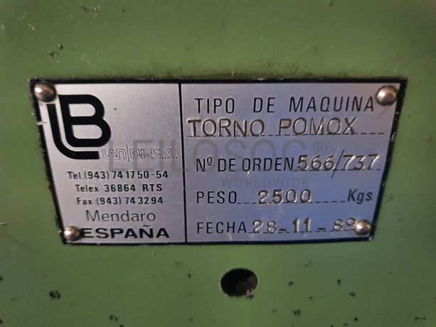 Torno Copiador Lanbi Pomox