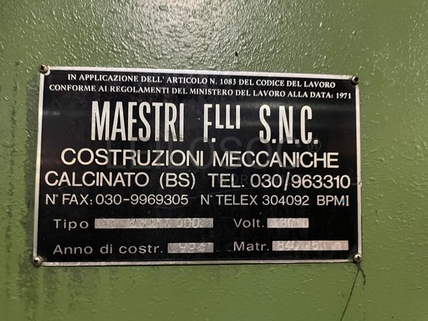 Prensa Dellavia Verceli · Forno Maestri CT