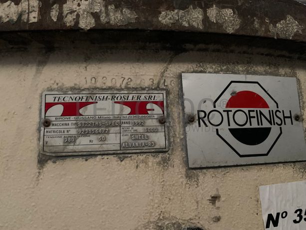 Máquinas Vibração Tecnfinish Rosler