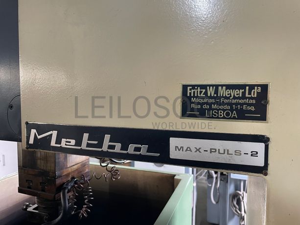 Máquina Erosão de Penetração Metba