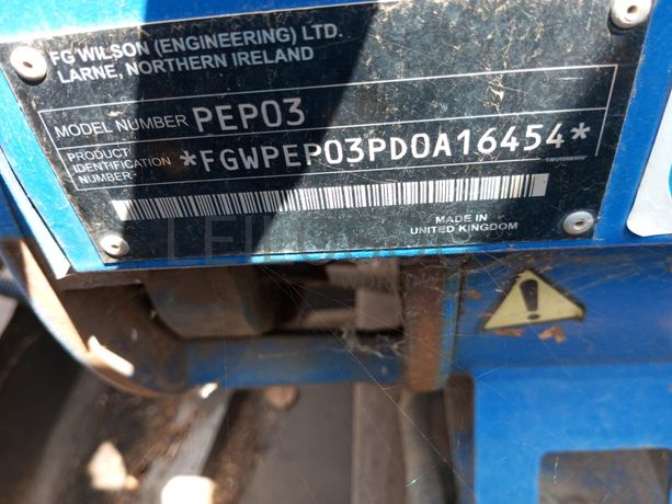 Gerador  FG WILSON  PEP03