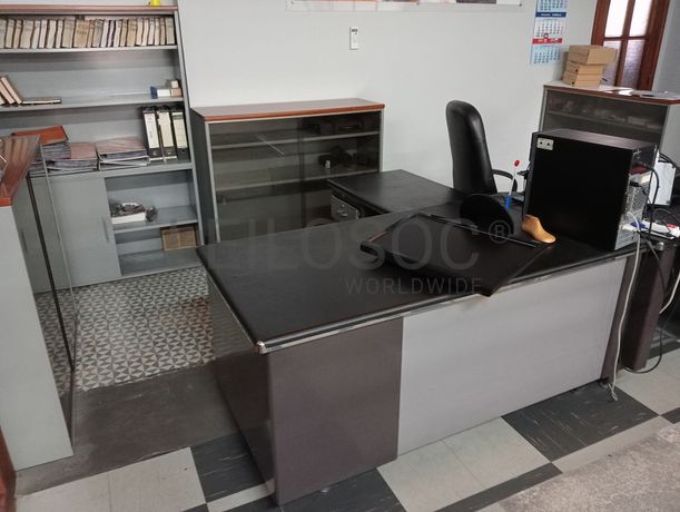 Material Informático · Equipamento de Escritório · Amostras de Calçado · Maquinaria