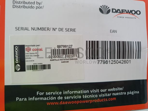 MARTELO ROTATIVO DAEWOO