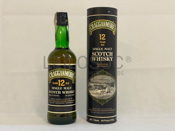 Whisky 'Cragganmore' - 12 Anos