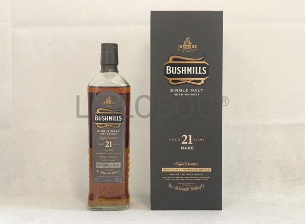 Whisky 'Bushmills' - 21 Anos 