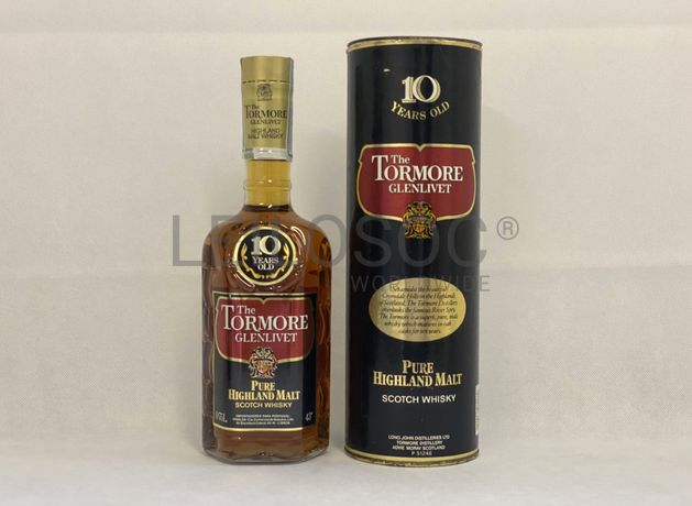 Whisky 'The Tormore Glenlivet' - 10 Anos