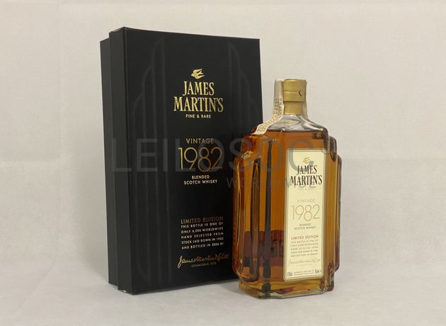 Whisky 'James Martin's' - Vintage 1982