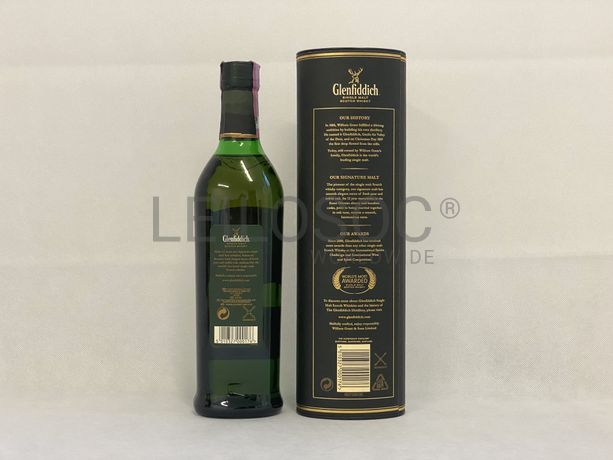 Whisky 'Glenfiddich Single Malt' - 12 Anos