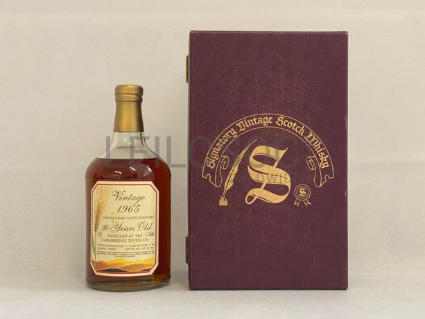 Whisky 'Signatory' - Vintage 1965 - 30 Anos