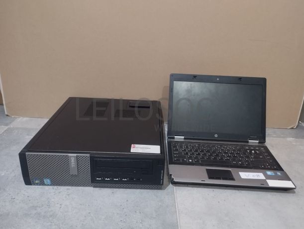 Portátil HP Probook 6450b e Computador Dell Optiplex 7010