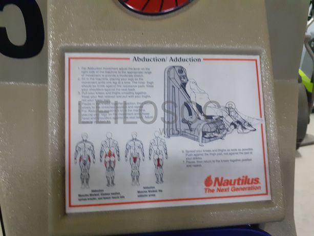 Cadeira Abdutora/ Adutora