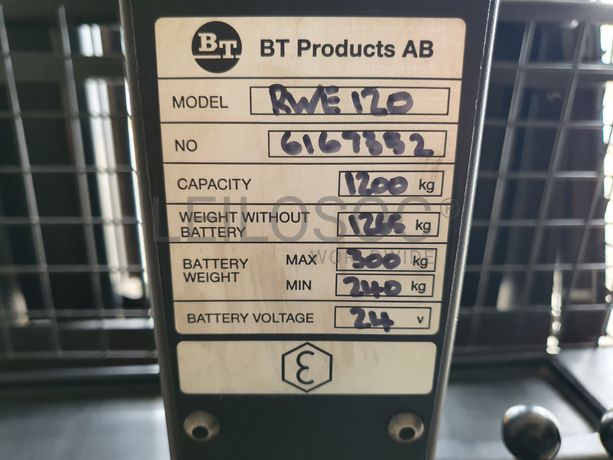 Stacker Retrátil BT RWE 120