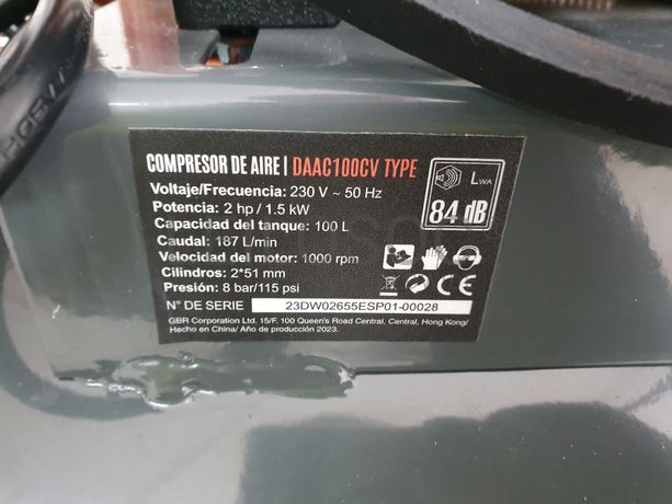 Compressor Ar 100 LTS DAEWOO