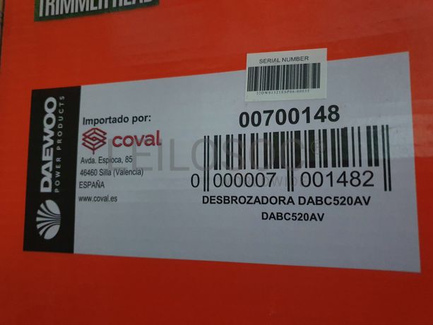 Roçadora Daewoo