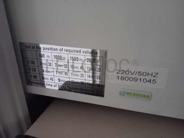 Máquinas de Ponto Corrido · Máquinas de Corte e Cose · Bobinador