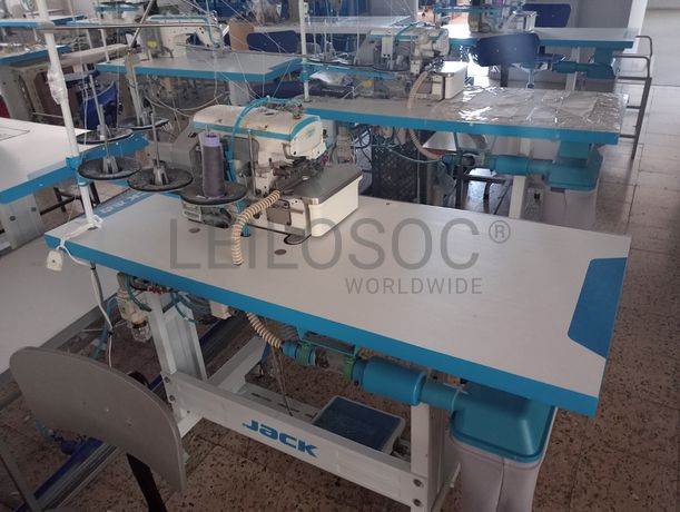 Máquinas de Ponto Corrido · Máquinas de Corte e Cose · Bobinador