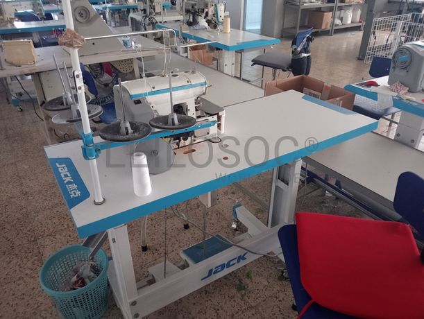 Máquinas de Ponto Corrido · Máquina de Mosquear · Máquina de Corte e Cose · Máquina de Virar Punhos e Colarinhos