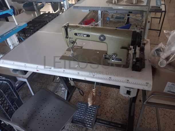 Máquinas de Ponto Corrido · Máquina de Mosquear · Máquina de Corte e Cose · Máquina de Virar Punhos e Colarinhos