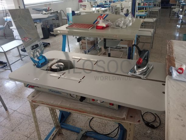 Mesa de Dobrar · Máquinas de Pregar Botões · Máquina de Casear · Máquinas de Ponto Corrido · Máquina de 2 Agulhas