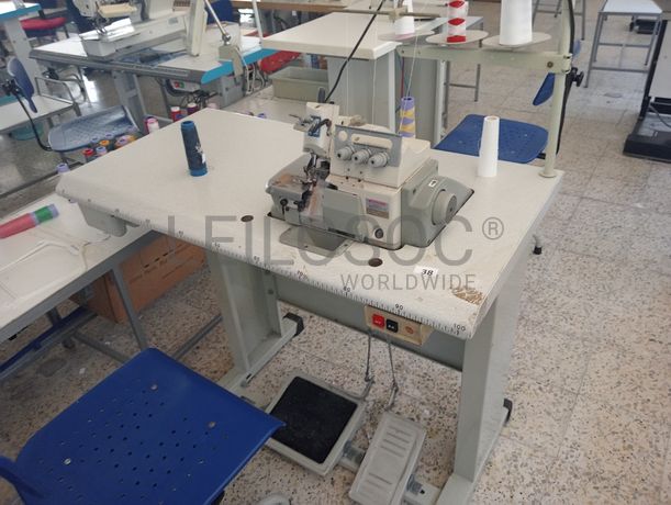 Máquinas de Ponto Corrido · Máquina de 2 agulhas · Máquina de corte e cose · Máquina de pregar molas · Diversos