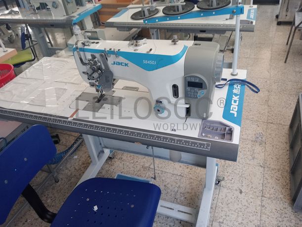 Máquinas de Ponto Corrido · Máquina de 2 agulhas · Máquina de corte e cose · Máquina de pregar molas · Diversos