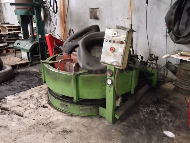 Prensa Vulcanização de Pneus