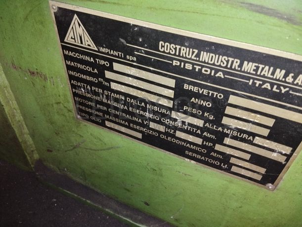 Prensa de Vulcanização de Pneus