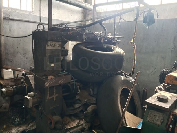 Equipamento de Raspagem de Pneus