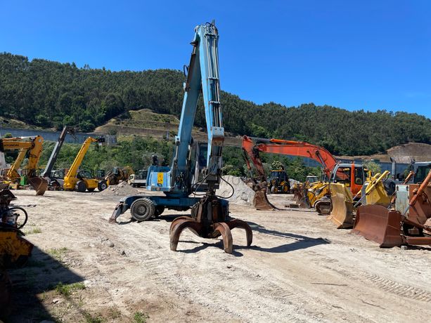 Escavadora Rodas Terex