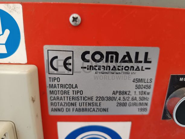 Máquina Fresar Alumínio Comall