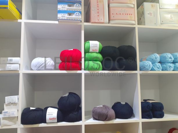 Totalidade · Material de Costura · Artigos de Retrosaria · Mobiliário de Escritório · Expositores