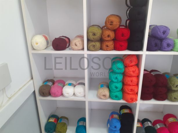 Totalidade · Material de Costura · Artigos de Retrosaria · Mobiliário de Escritório · Expositores