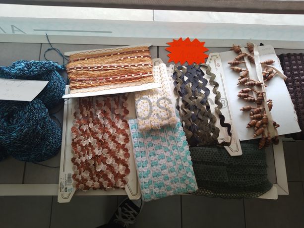 Totalidade · Material de Costura · Artigos de Retrosaria · Mobiliário de Escritório · Expositores