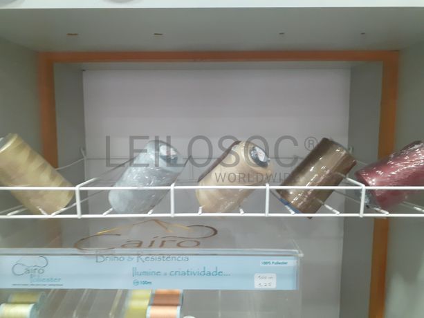 Totalidade · Material de Costura · Artigos de Retrosaria · Mobiliário de Escritório · Expositores