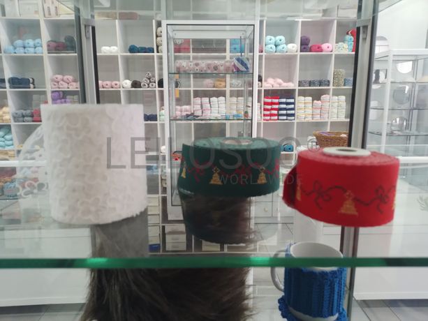 Totalidade · Material de Costura · Artigos de Retrosaria · Mobiliário de Escritório · Expositores