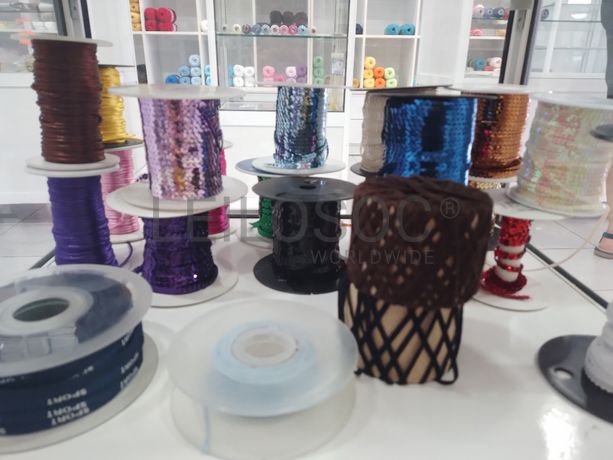 Totalidade · Material de Costura · Artigos de Retrosaria · Mobiliário de Escritório · Expositores