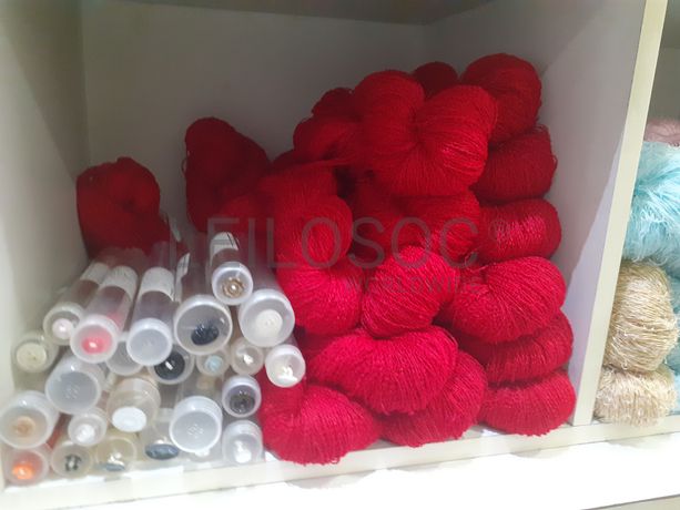 Totalidade · Material de Costura · Artigos de Retrosaria · Mobiliário de Escritório · Expositores