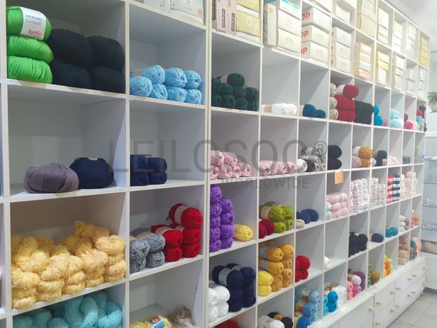 Totalidade · Material de Costura · Artigos de Retrosaria · Mobiliário de Escritório · Expositores